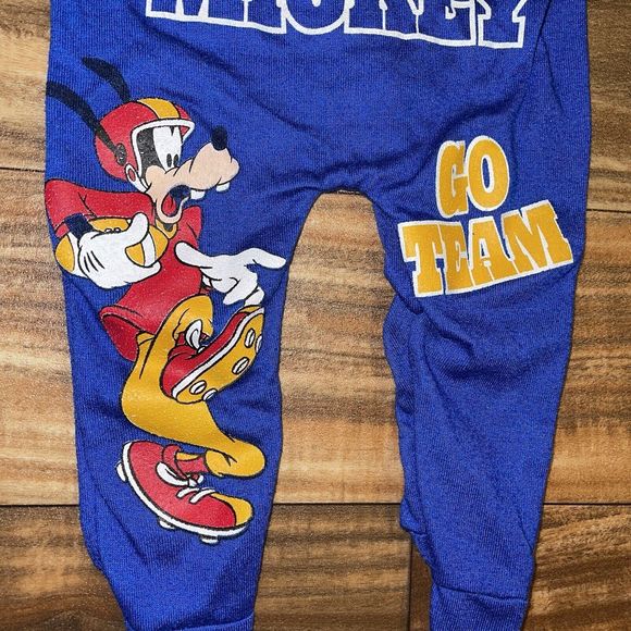Vintage Mickey Mouse Disney One Piece Toddler Youth Suit Size 0-3 Months - Picture 4 of 9